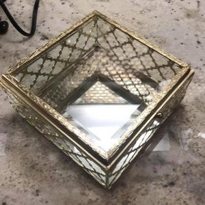 ❌SOLD ON OTHER SITE ❌ Moroccan Glass Jewelry Case